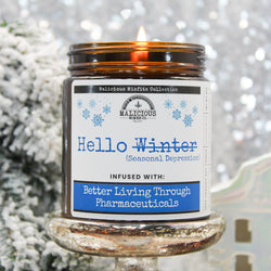 Malicious Women Candle CO.- Hello Winter Soy Candle