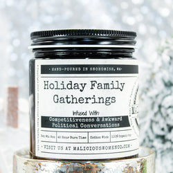 Malicious Women Candle CO. Best Scented Candles-Holiday Family Gatherings