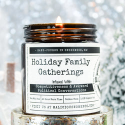 Malicious Women Candle CO. Best Scented Candles-Holiday Family Gatherings