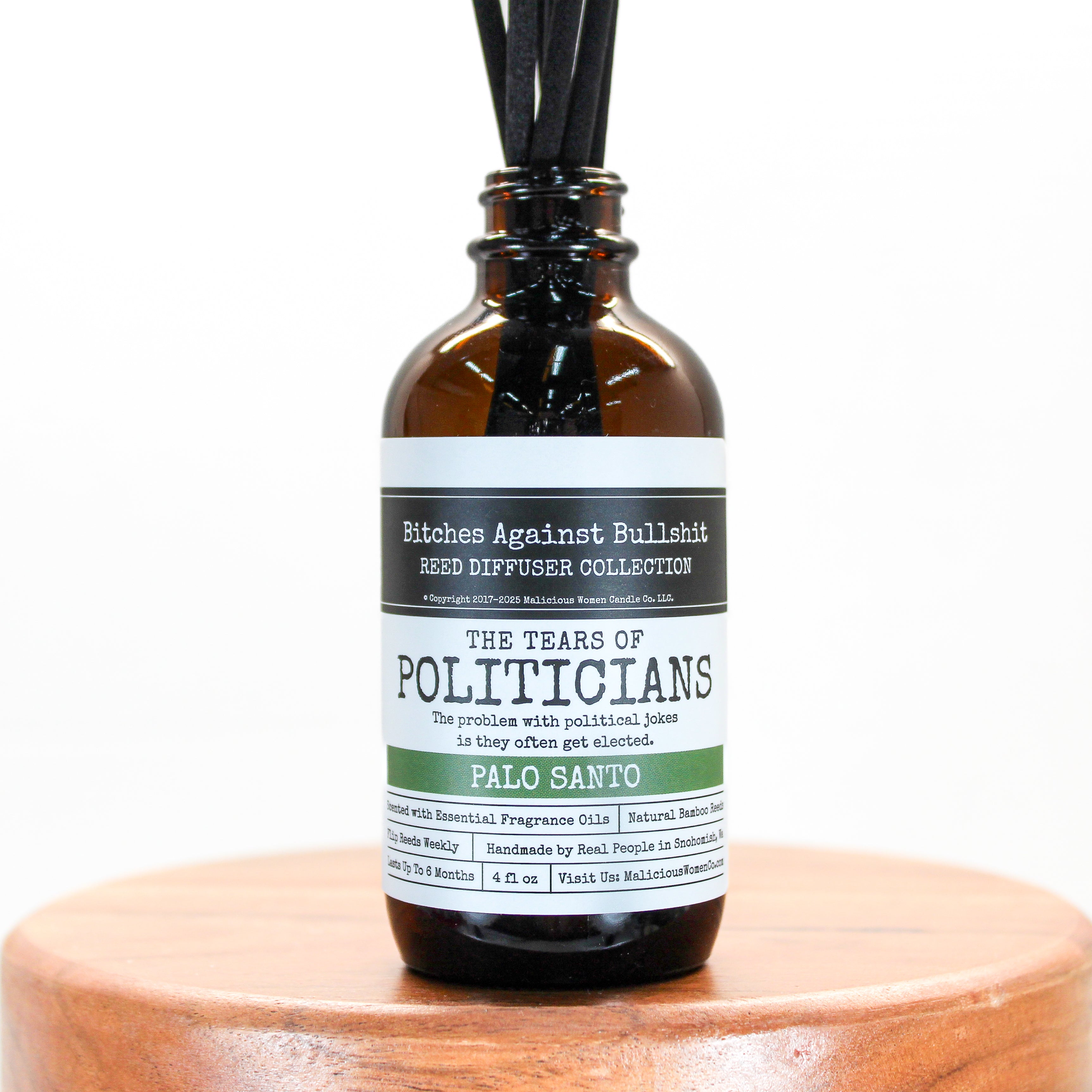 Malicious Women Candle CO. Best Reed Diffusers-The Tears of Politicians 